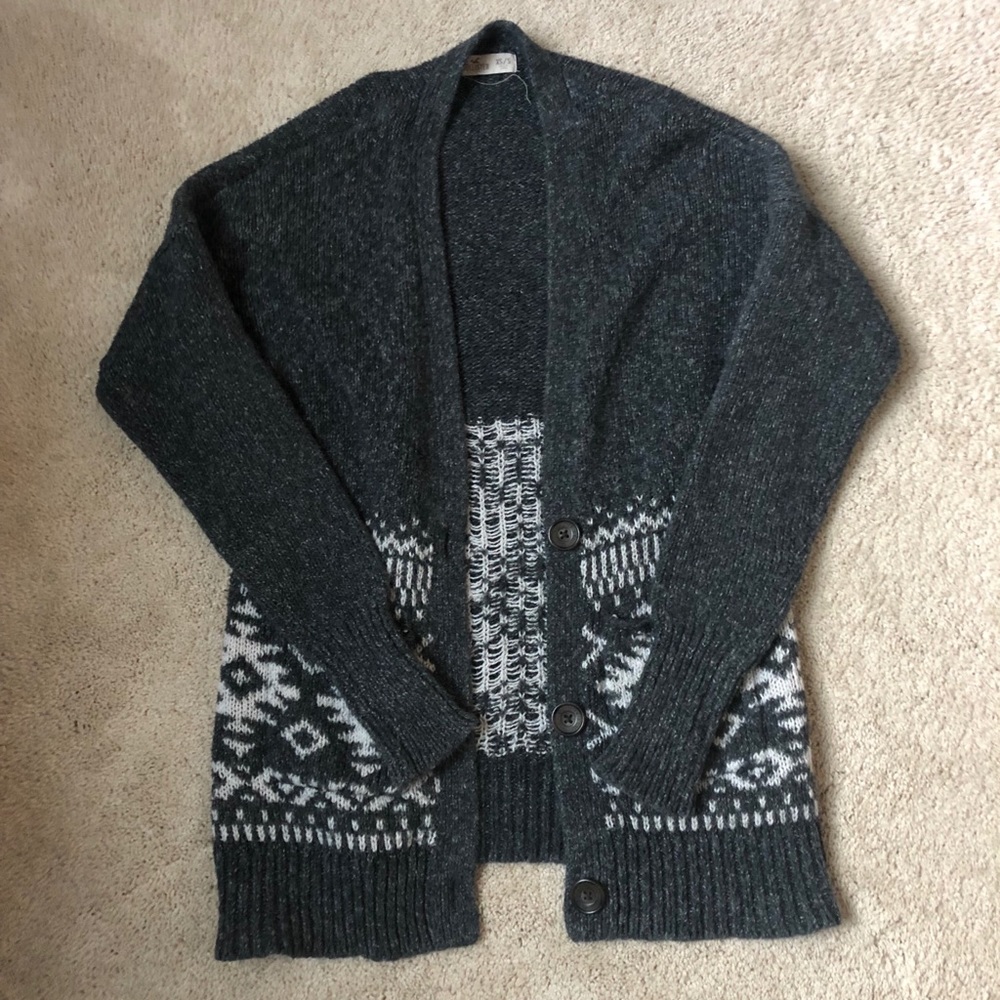 Patterned Hollister cardigan